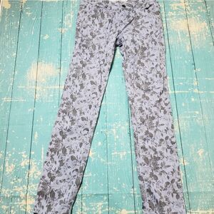 Parasuco flowered stretch pants / jeans 27
